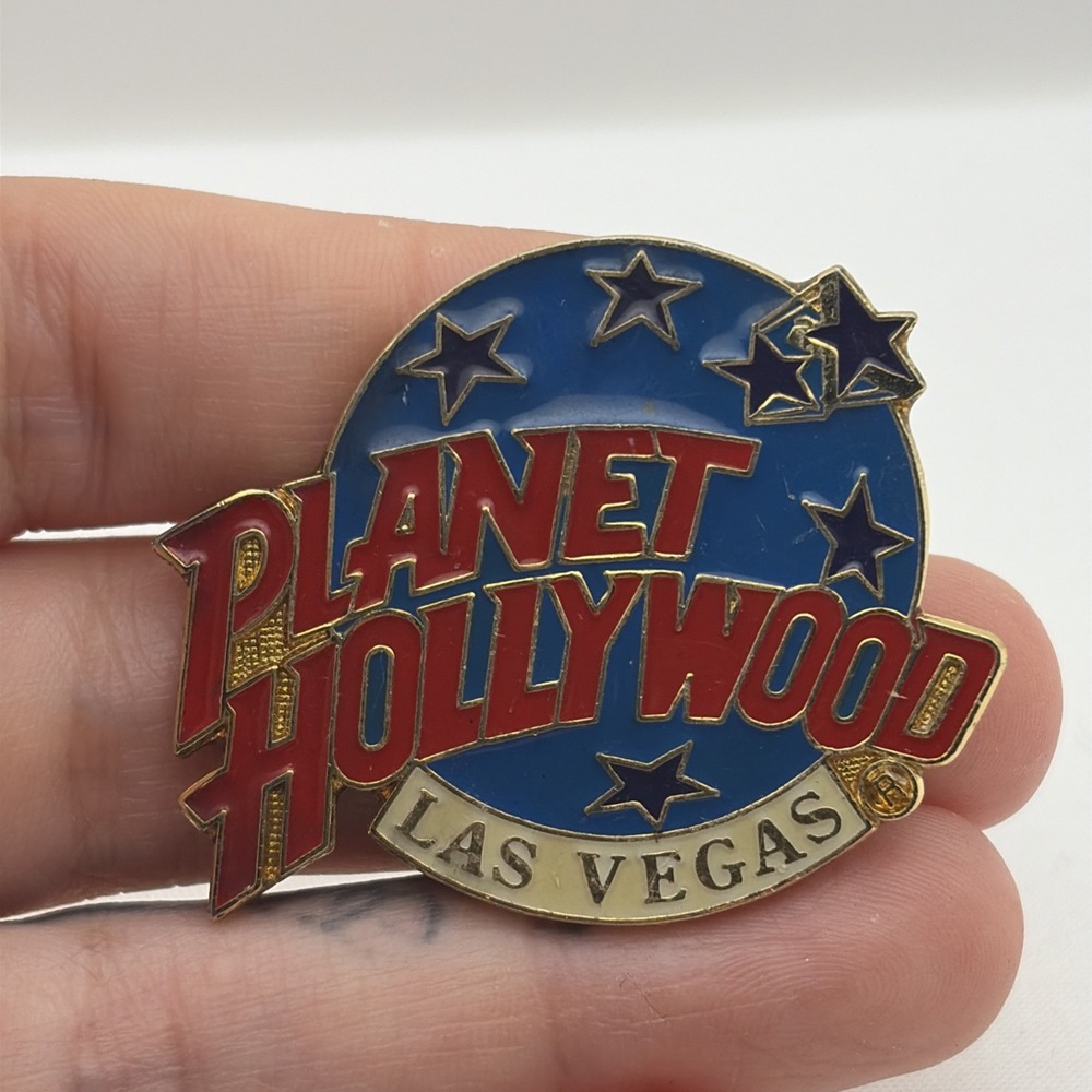 Planet Hollywood Las Vegas Restaurant Lapel Hat Pin